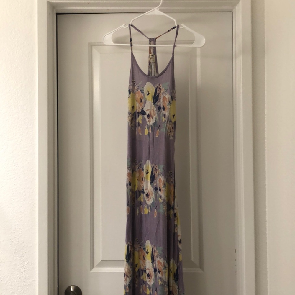 Pacsun LA hearts Floral Fitted Maxi Dress
